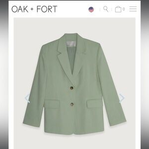 Spring blazer linen